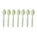 Disposable Biodegradable Spoon , corn starch spoon  (6 inch Spoon) (Pack of 50)