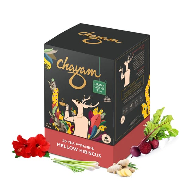 Mellow Hibiscus Floral & Astringent - Festive Hamper set With Flavour From India