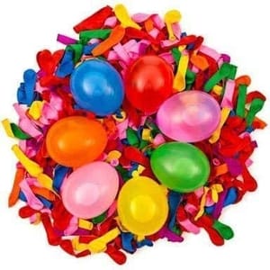 Holi Water Balloons small Non Toxic pack of 500 multi-colored balloon