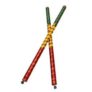 Multicolor Dandiya Sticks for Dance| Bold Dandiya Sticks, Garba Dance Sticks for Navratri Festival