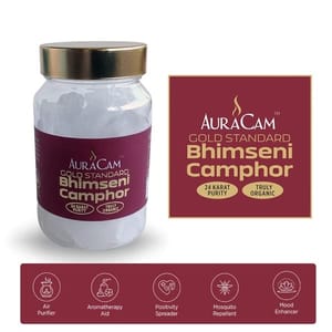 AuraCam Gold Standard Bhimseni Camphor