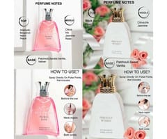 Set of 2 FLORAL LOVE & PERCIOUS WOMEN perfume 200ml