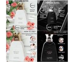 Set of 2 INTENSE LOVE & PRECIOUS WOMEN Perfume 200ml