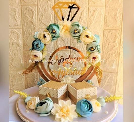 Customized Wedding Engagement Tray