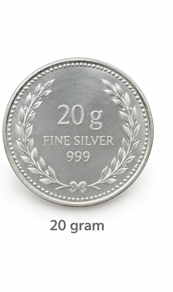 20 g Silver Coin – Religious Design