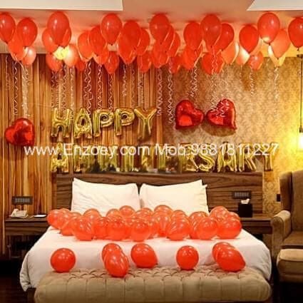 Anniversary celebration decoration