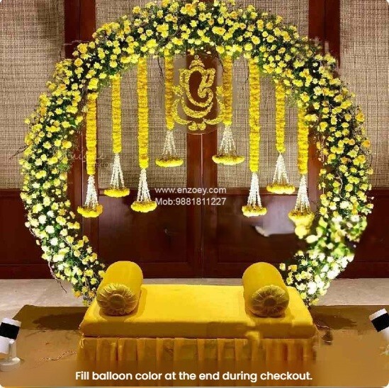 Haldi Ring Decoration
