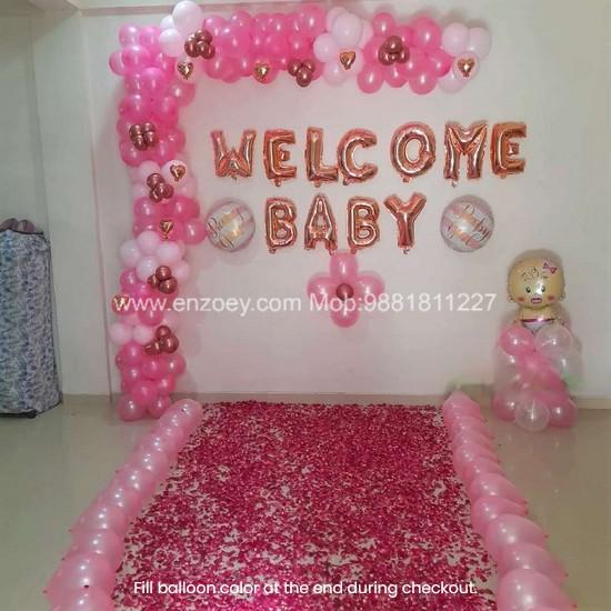 Baby Girl Welcome Decoration