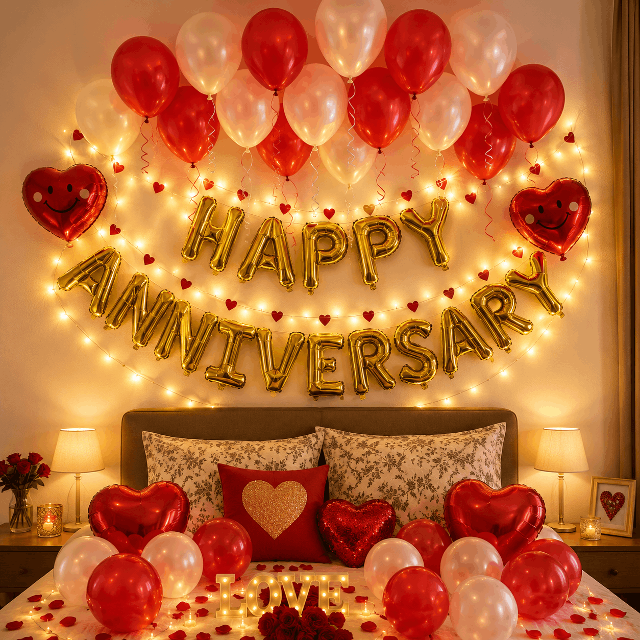 Anniversary Special Balloon Decoration