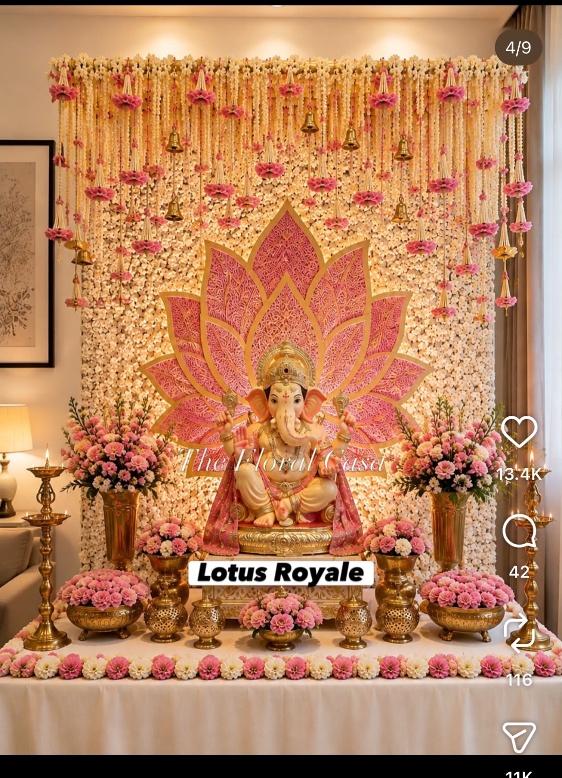 Lotus frame