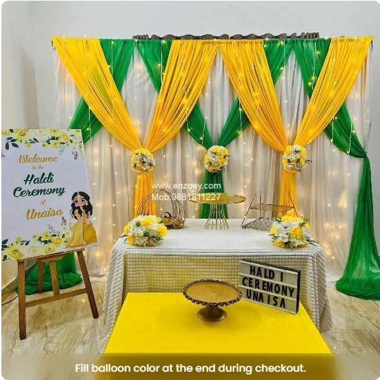 Haldi Light Decoration