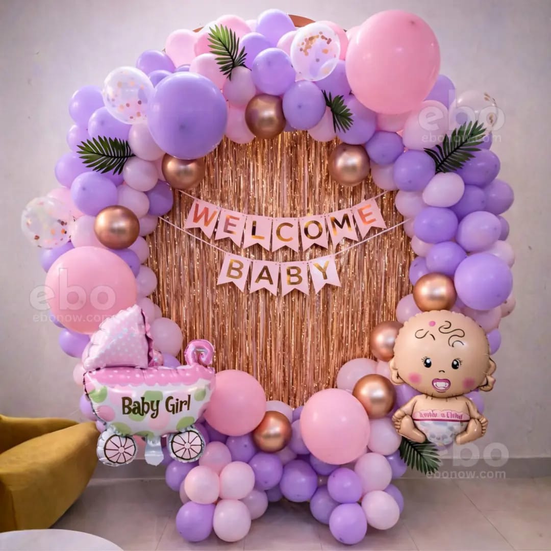 Wlcome baby  pink for girl