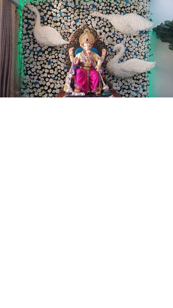 Flowers for gonpati decoration Mixed Flower Decoration image 7