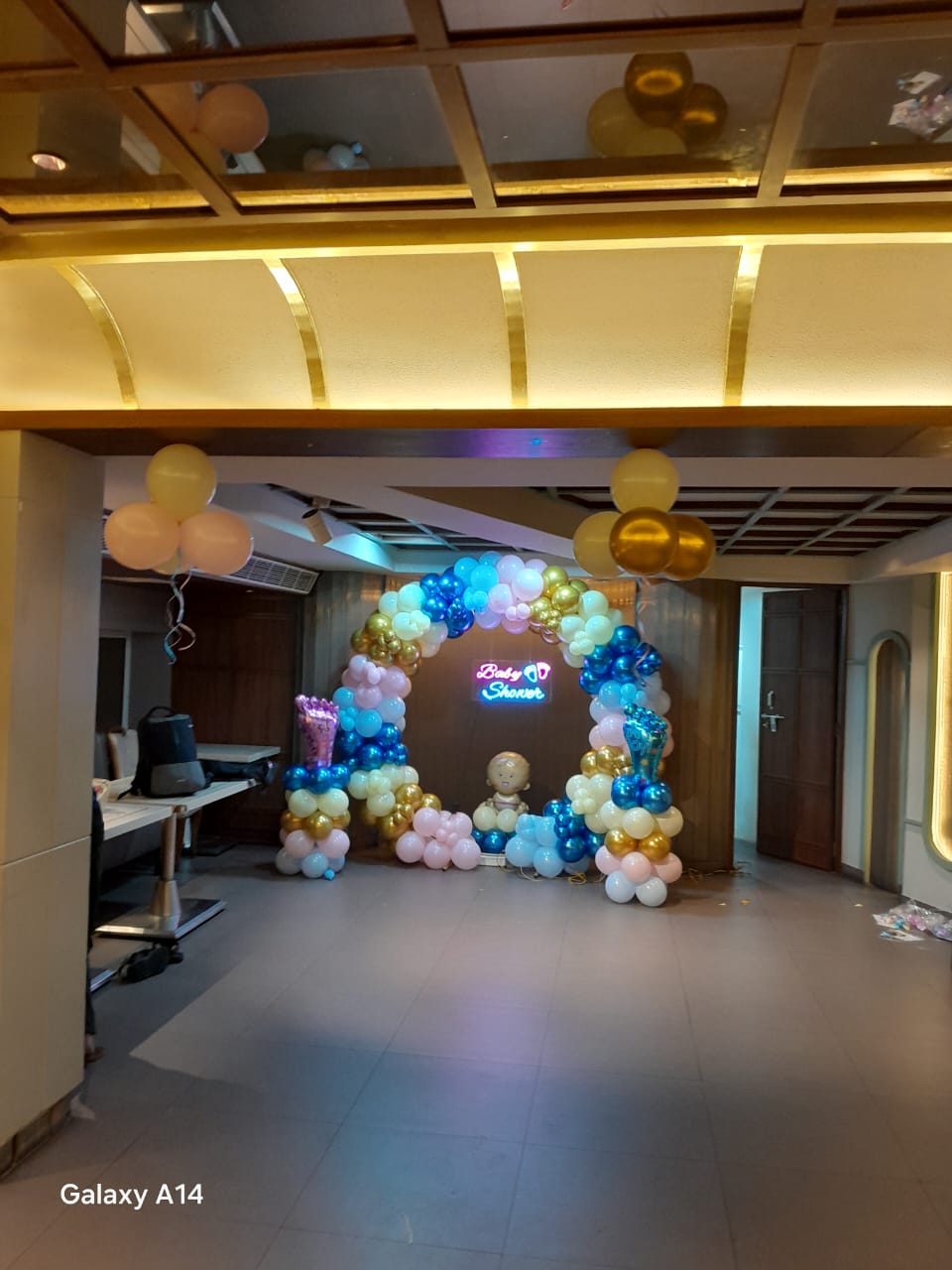 Baby Shower Decoration mom to be party decore color balloon Godh Bharai Home Decoration image 3