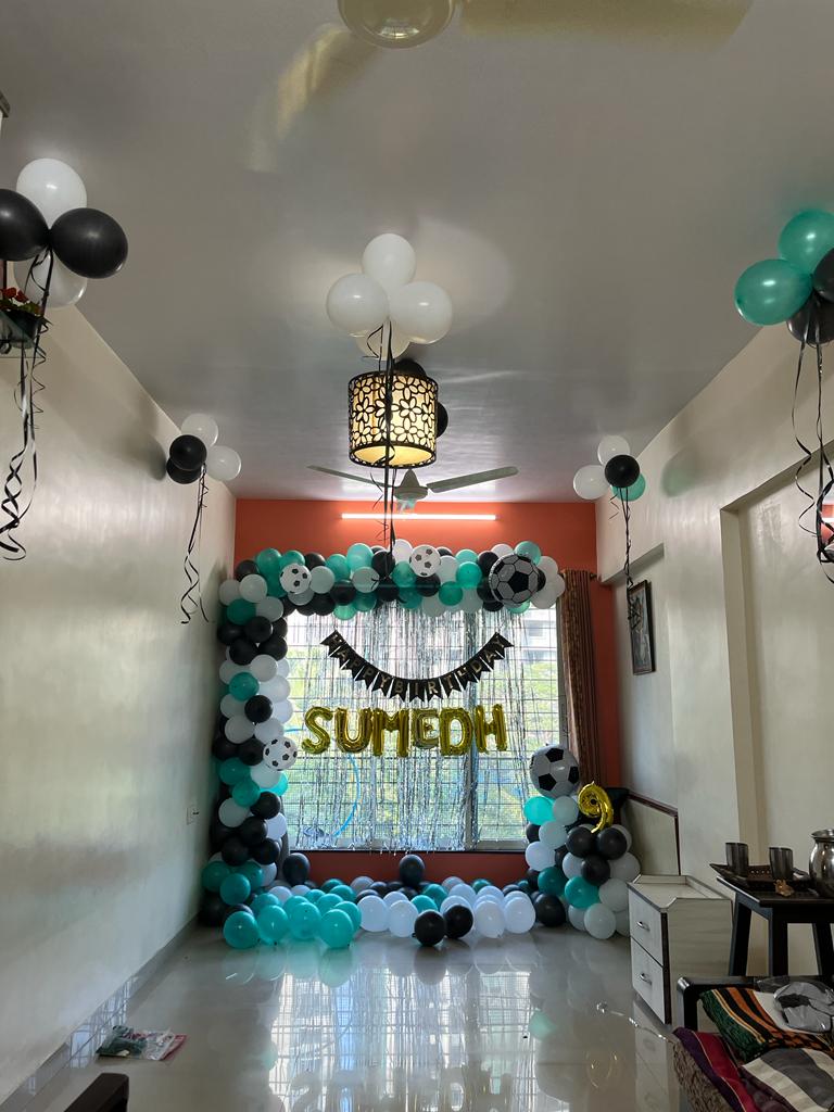 Football Theme Birthday Decoration