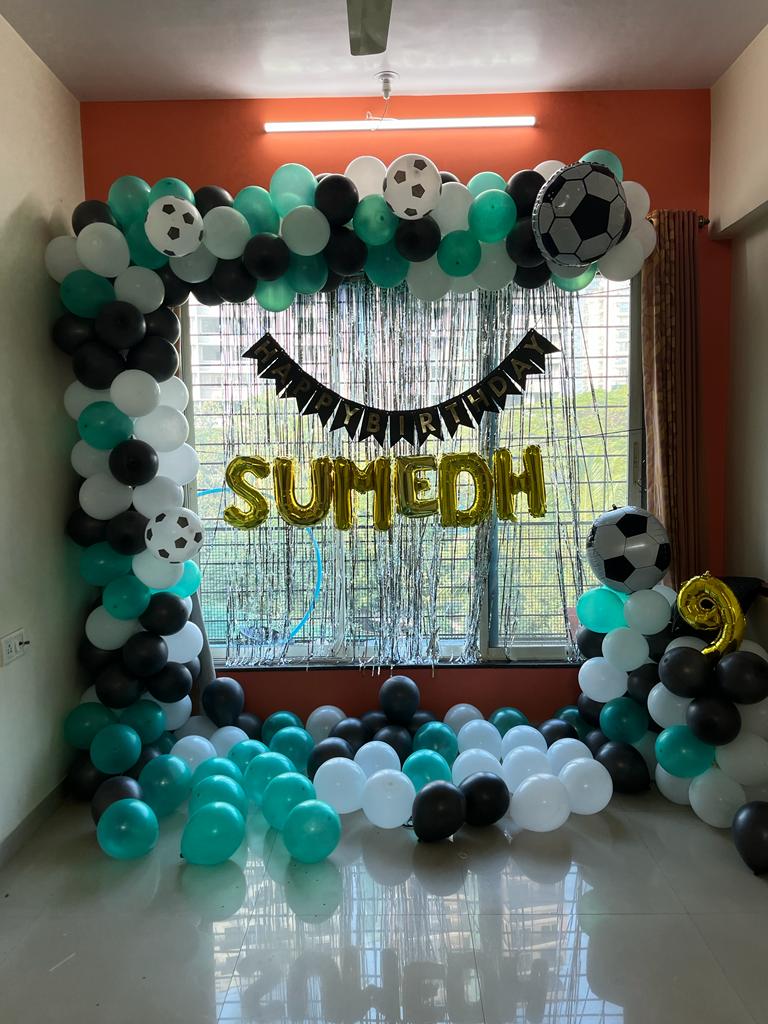Football Theme Birthday Decoration image 3